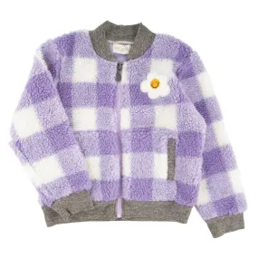 Ash Sherpa Zip Up Bomber Flower Child