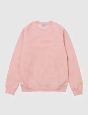 Carhartt Chase Sweatshirt - Soft Rose Pink