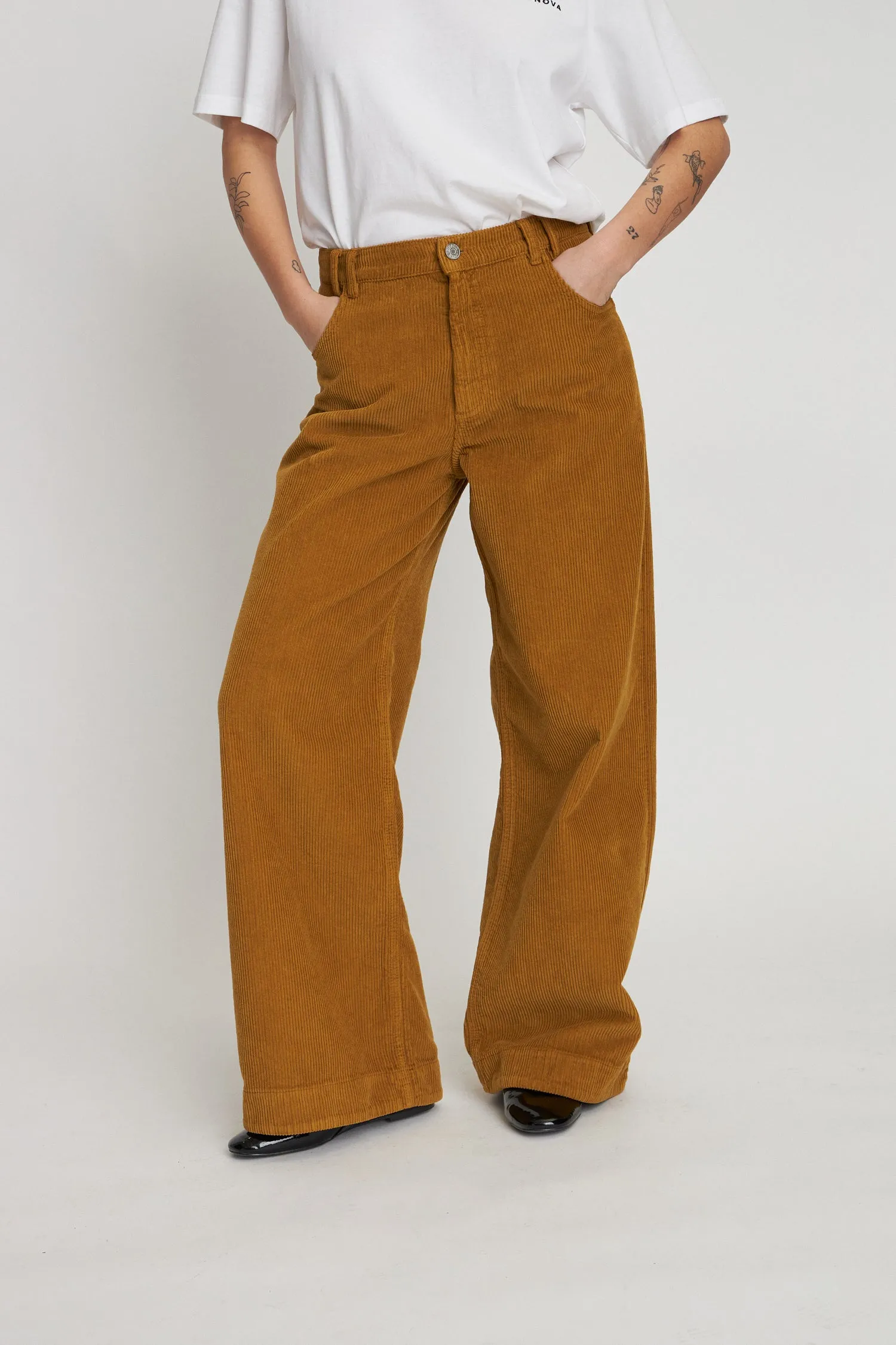 Corduroy pant - Dusty Moss