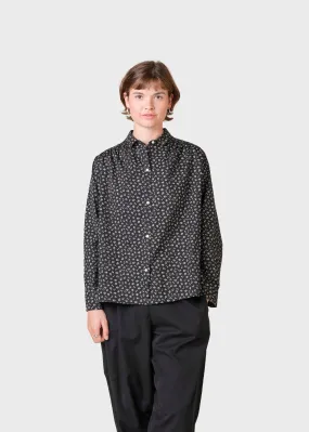 Gitte shirt - Black/pastel sand