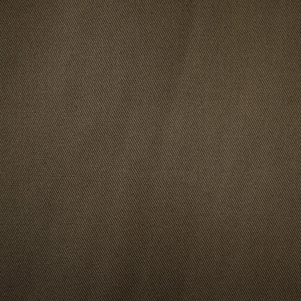 Japanese Organic Cotton Twill Bottom Weight Brown