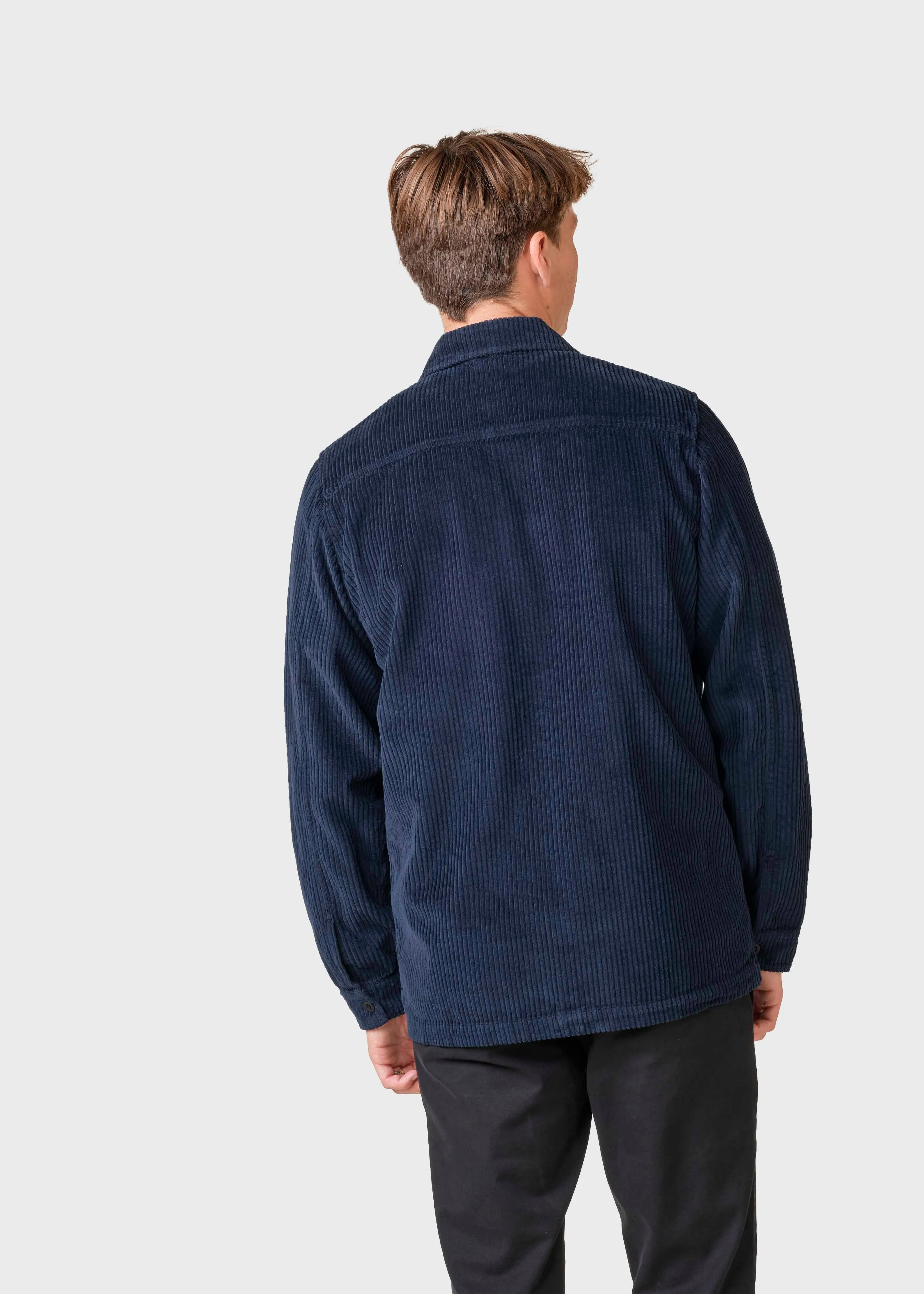 Jimmy cord overshirt - Navy