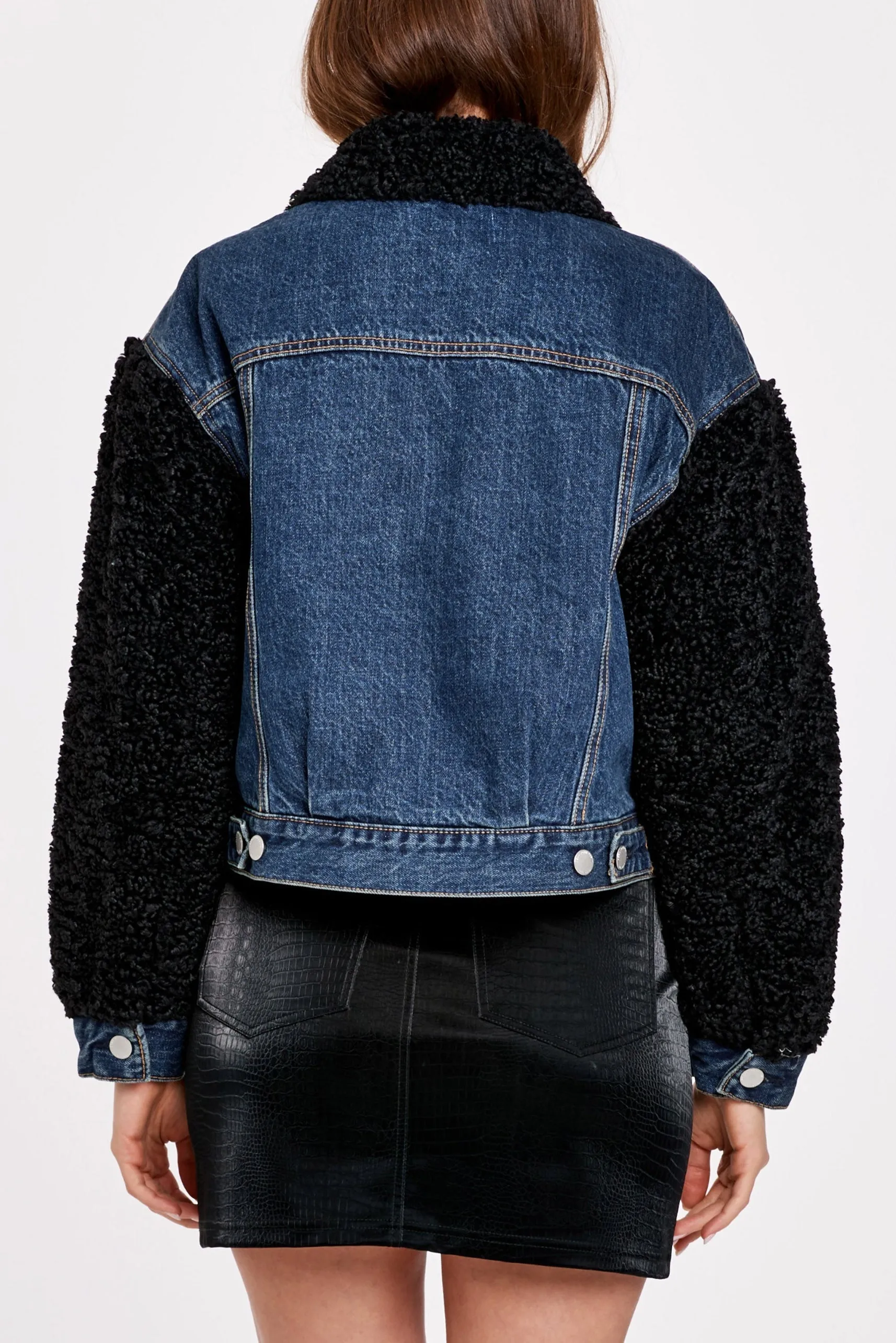 KAI SHERPA DENIM JACKET MILTON