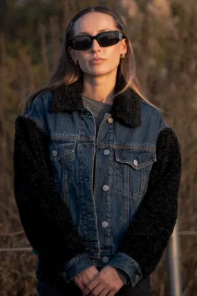 KAI SHERPA DENIM JACKET MILTON