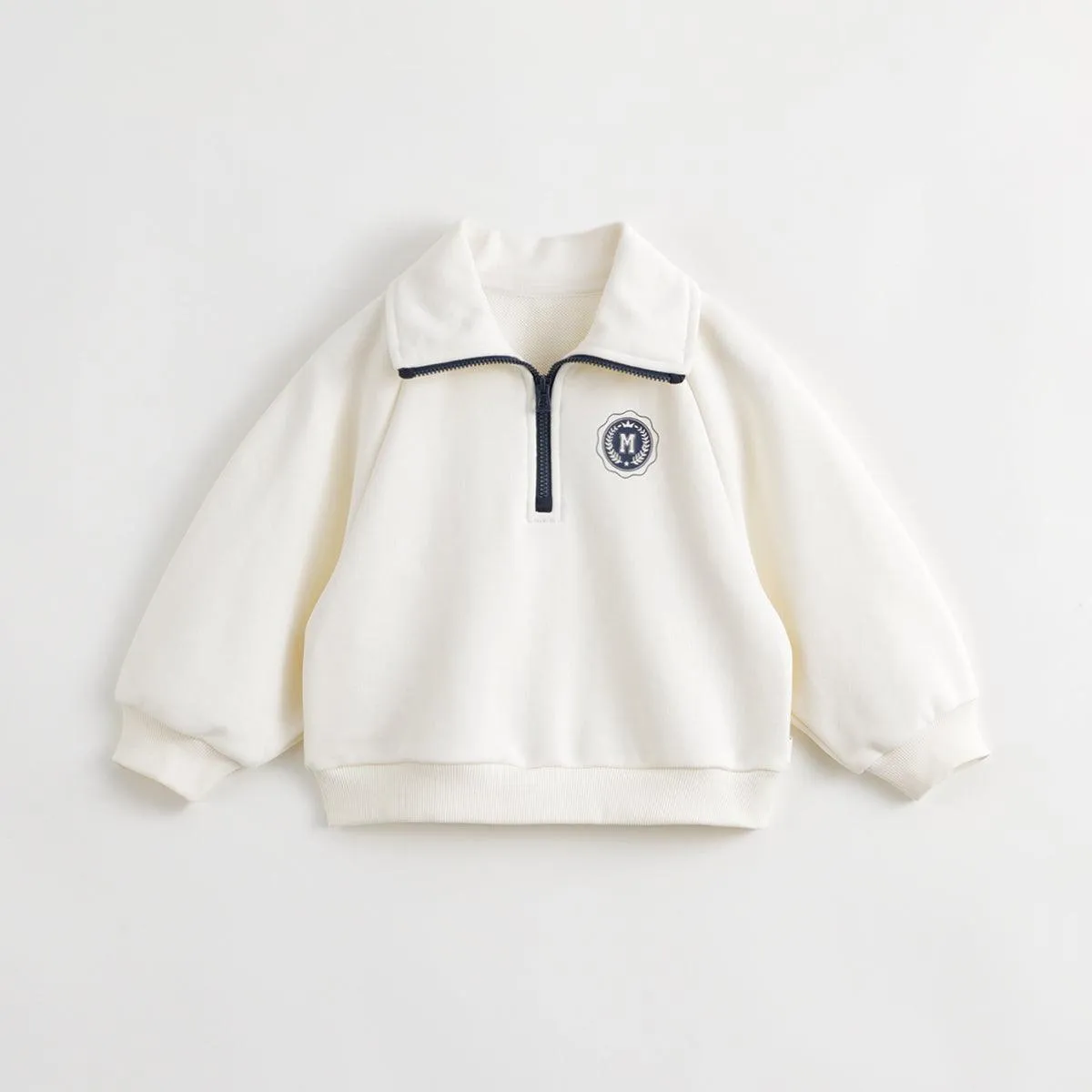 MARC & JANIE Boys Girls Lapel Sweatshirt 231210