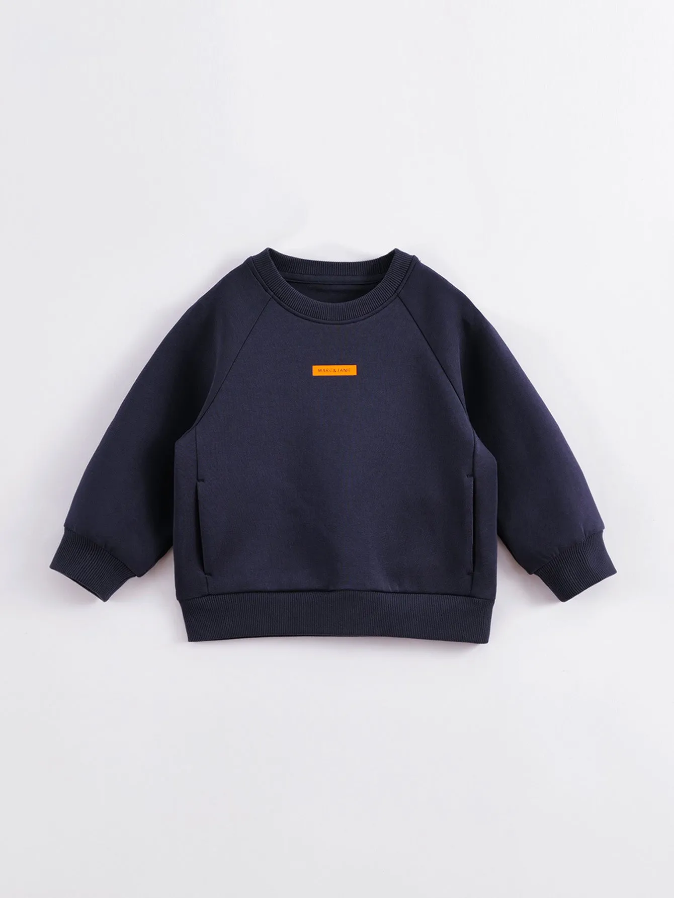 MARC & JANIE Boys Girls Loose Drop Shoulder Sweatshirt 230029