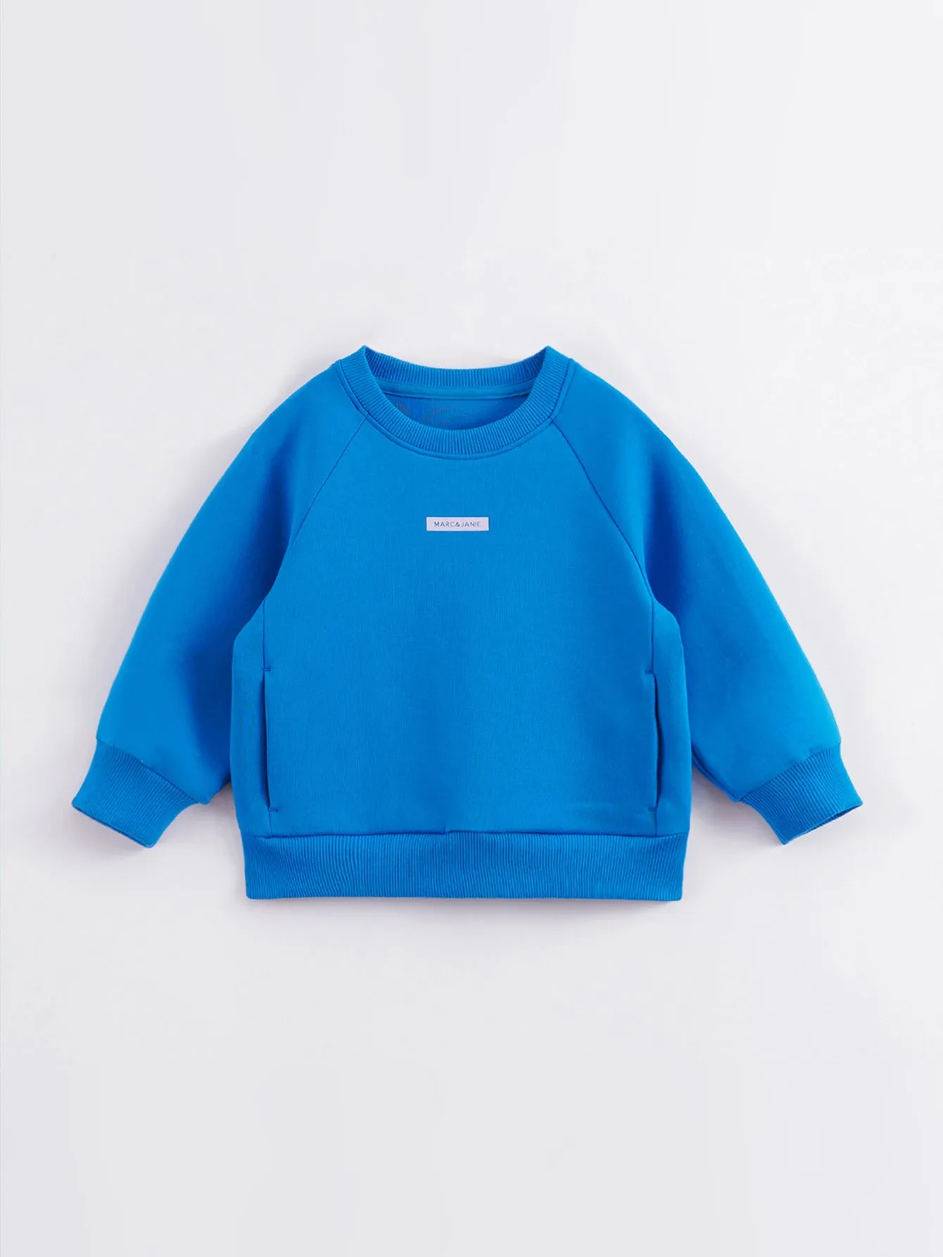 MARC & JANIE Boys Girls Loose Drop Shoulder Sweatshirt 230029