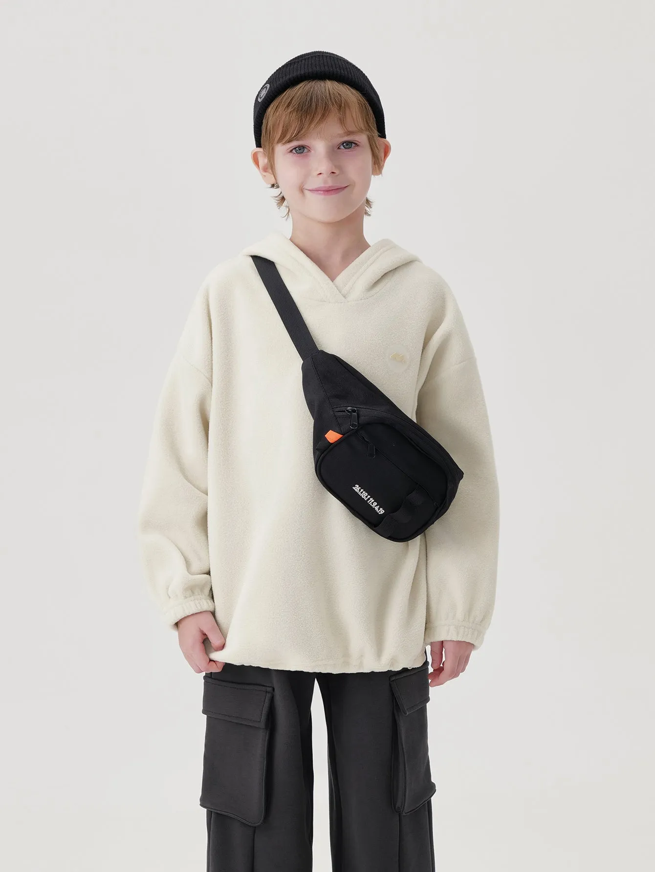 MARC & JANIE Boys Girls Polar Fleece Hoodies Sweatshirt 241133