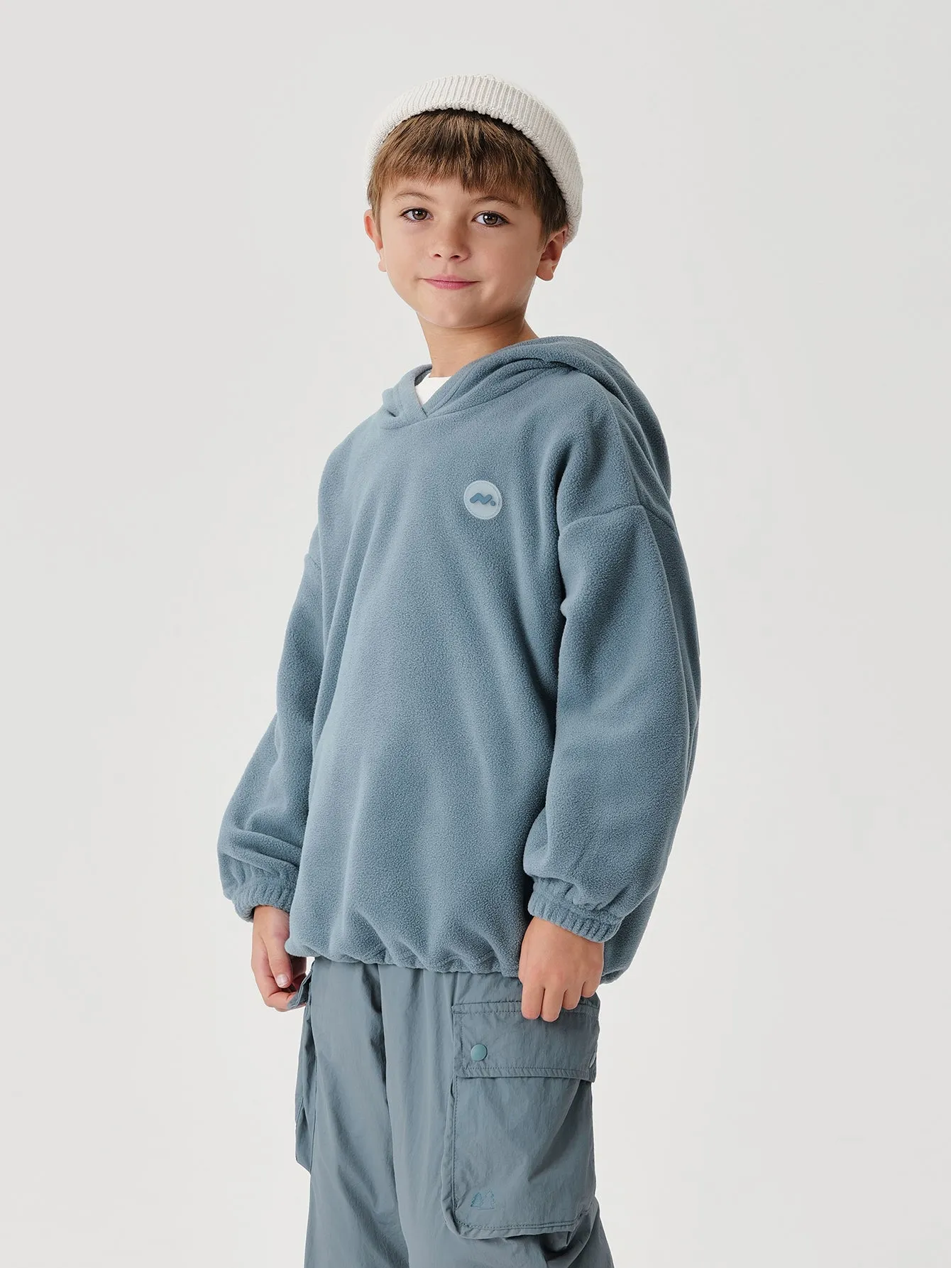 MARC & JANIE Boys Girls Polar Fleece Hoodies Sweatshirt 241133