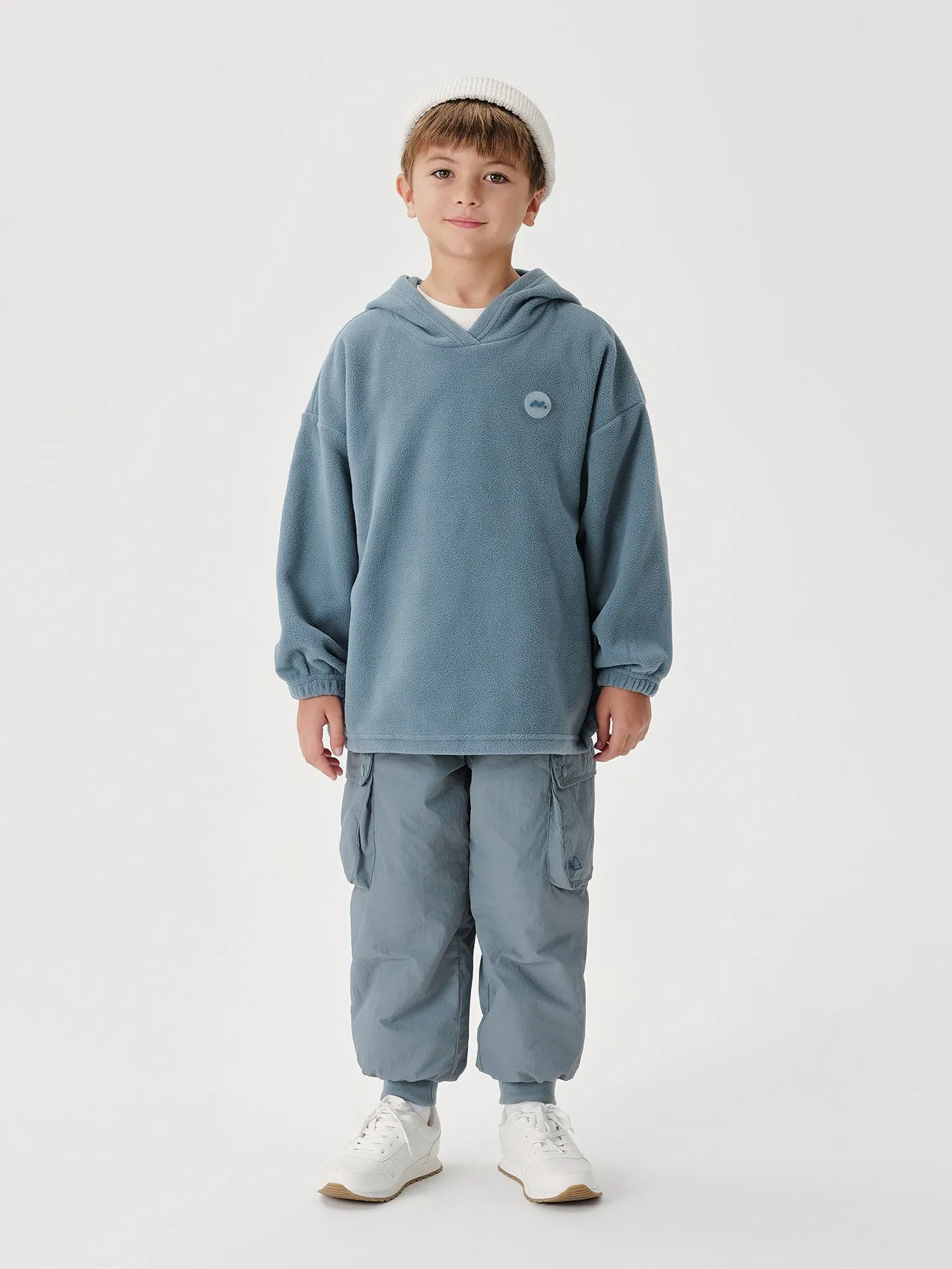 MARC & JANIE Boys Girls Polar Fleece Hoodies Sweatshirt 241133