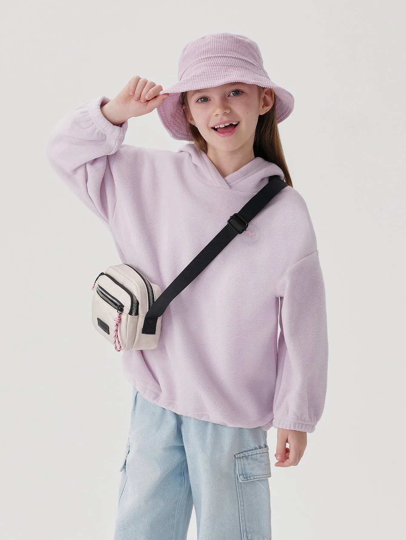 MARC & JANIE Boys Girls Polar Fleece Hoodies Sweatshirt 241133