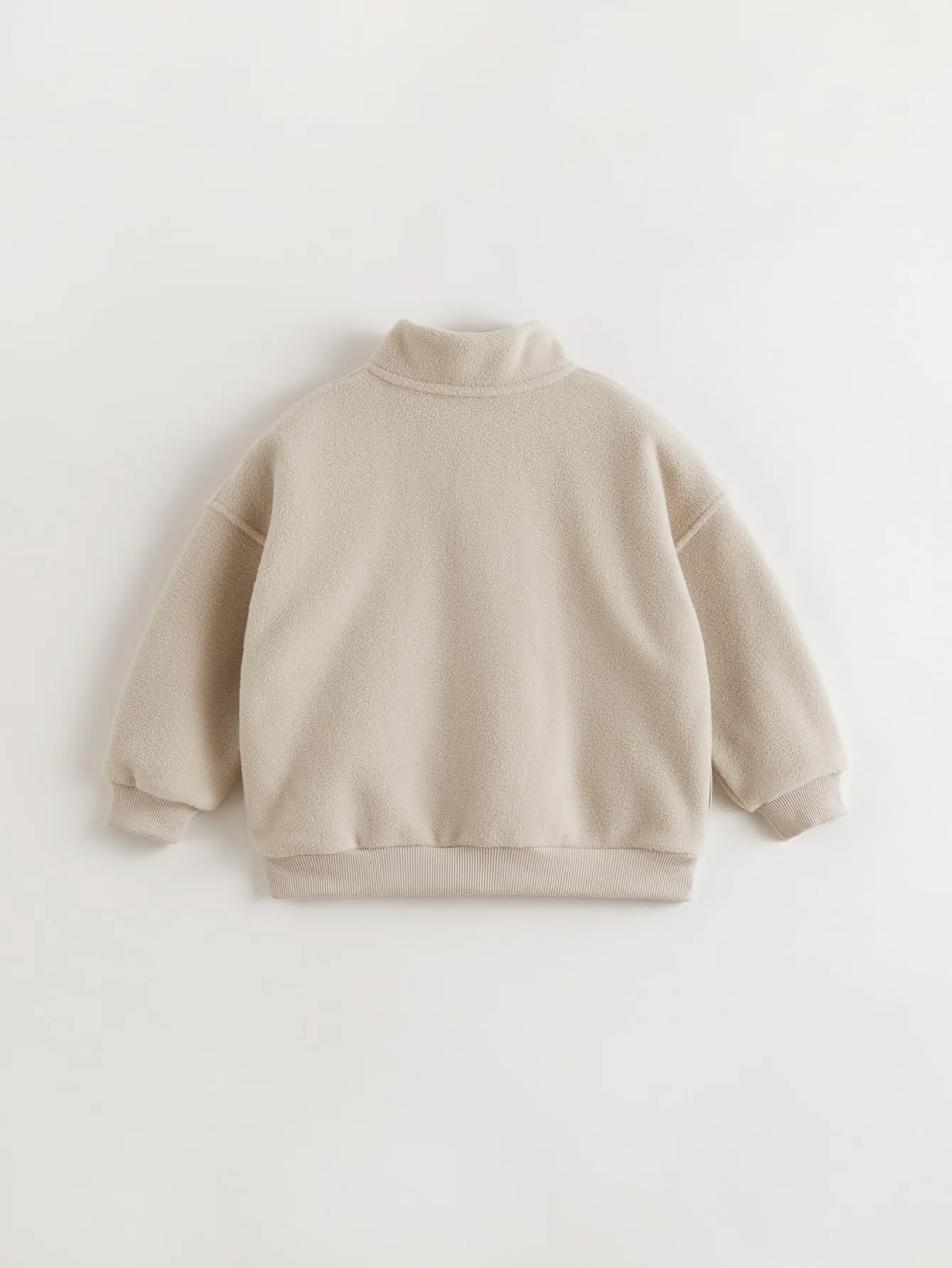MARC & JANIE Boys Half Zip Polar Fleece Sweatshirt 241057