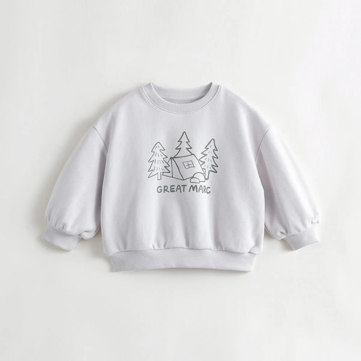 MARC & JANIE Boys Loose Shoulder Sweatshirt 231853