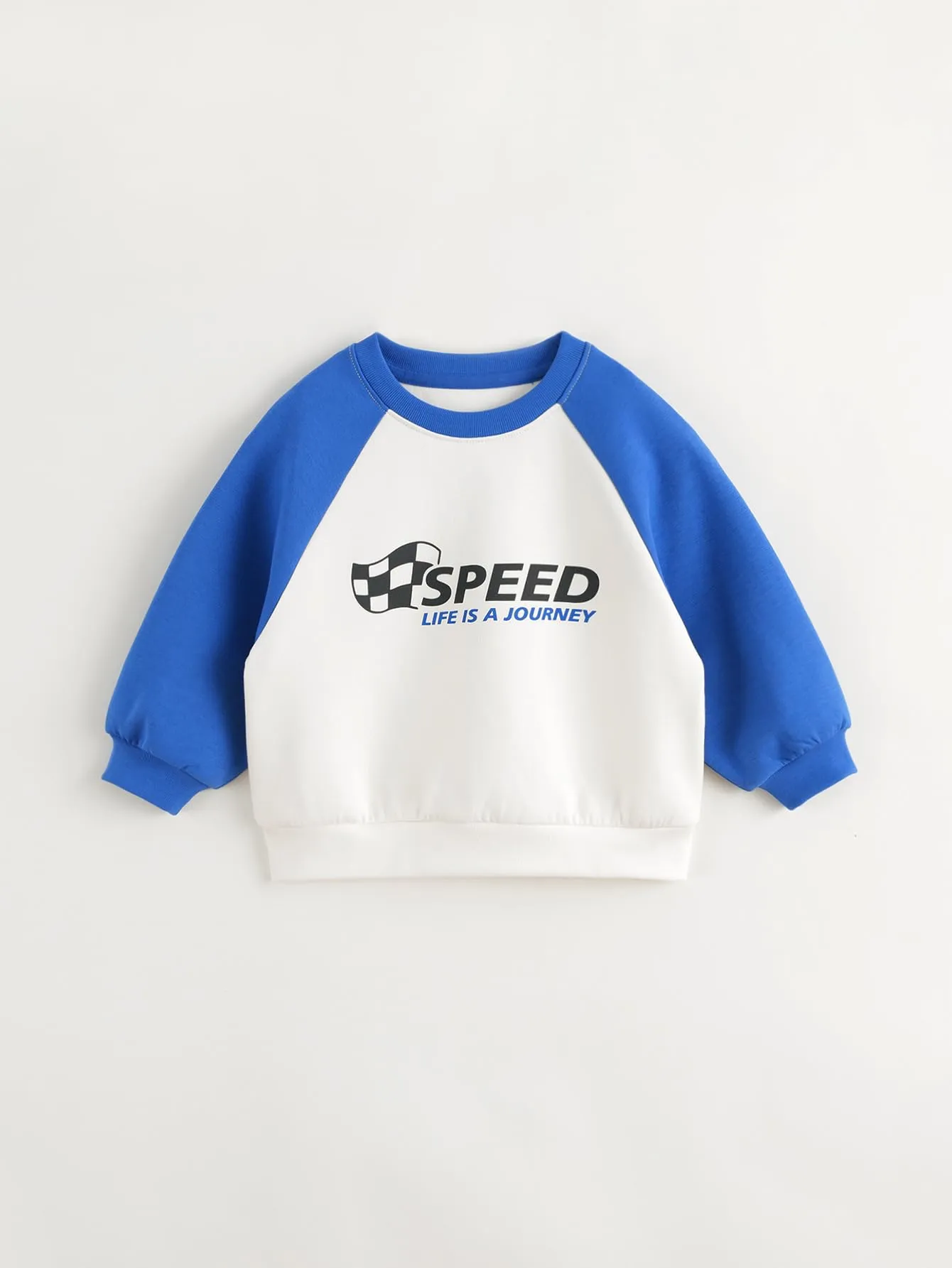 MARC & JANIE Boys Raglan Sleeve Sweatshirt 240996