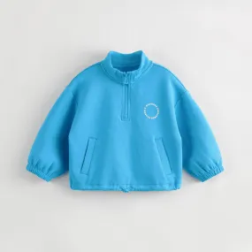 MARC & JANIE Boys Stand-up Collar Sweatshirt 231376