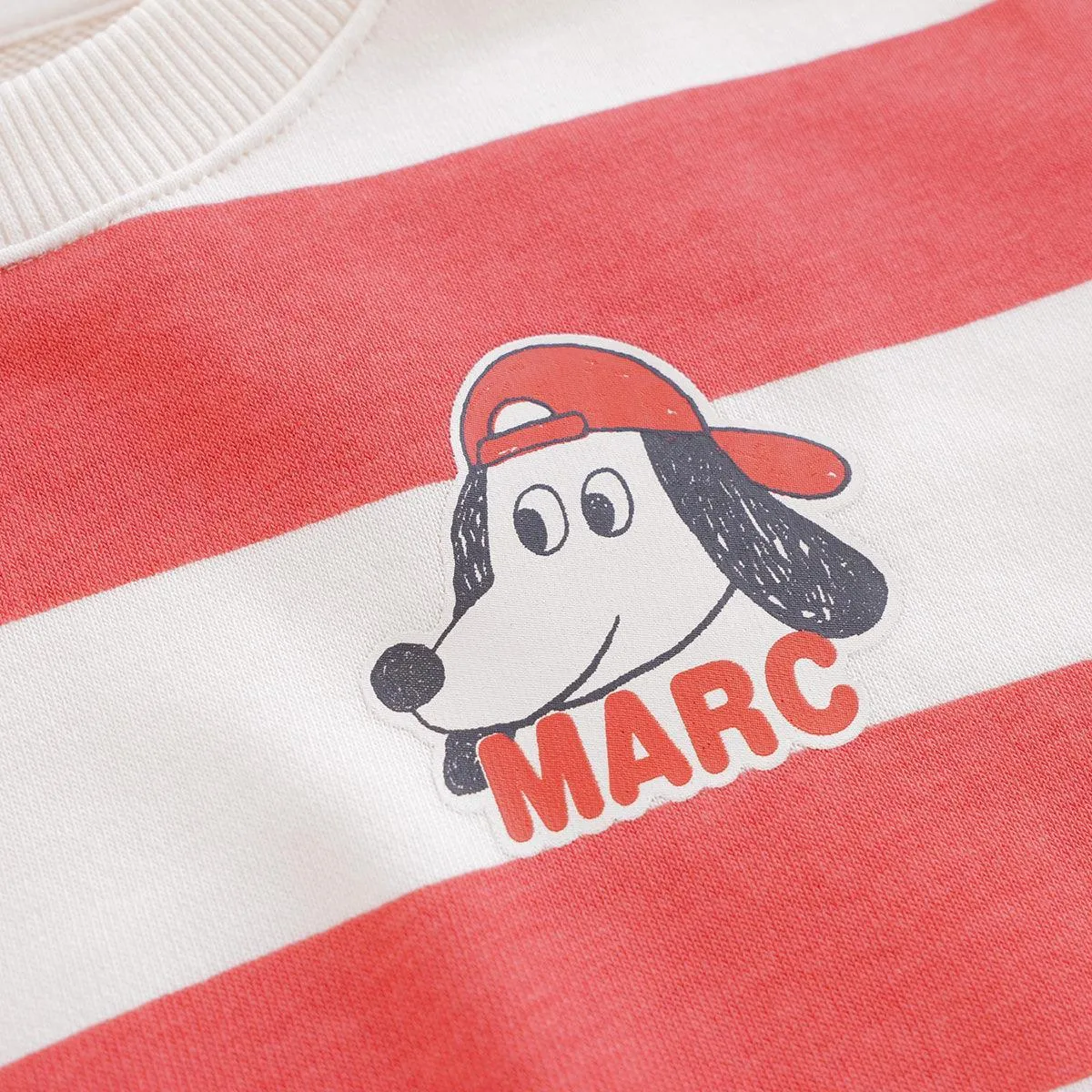 MARC & JANIE Boys Striped Drop-Shoulder Sweatshirt 221152