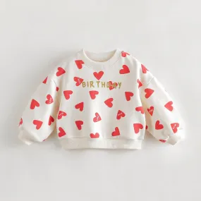 MARC & JANIE Girl Loose Printed Sweatshirt 231588