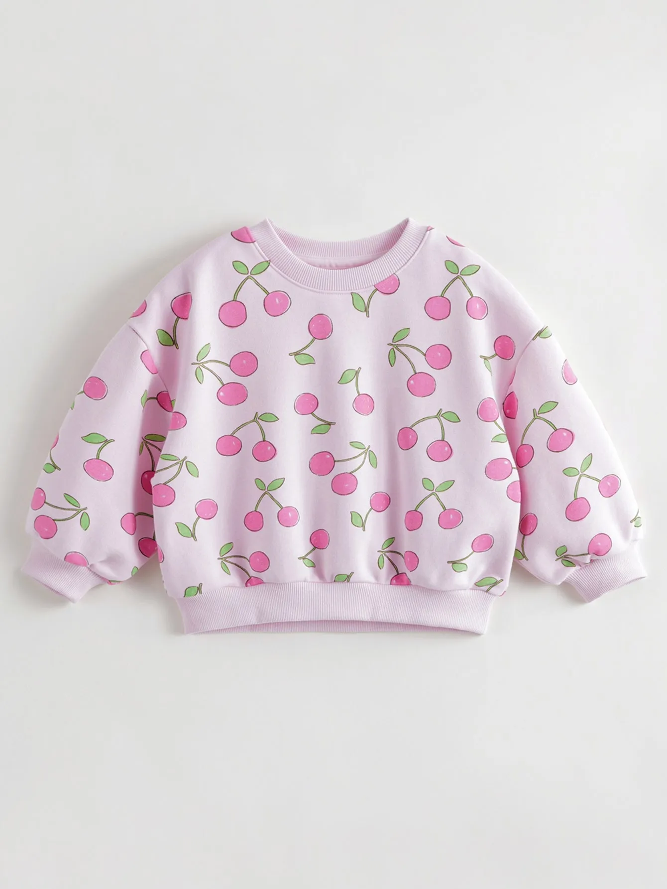MARC & JANIE Girls Loose Print Sweatshirt 231321