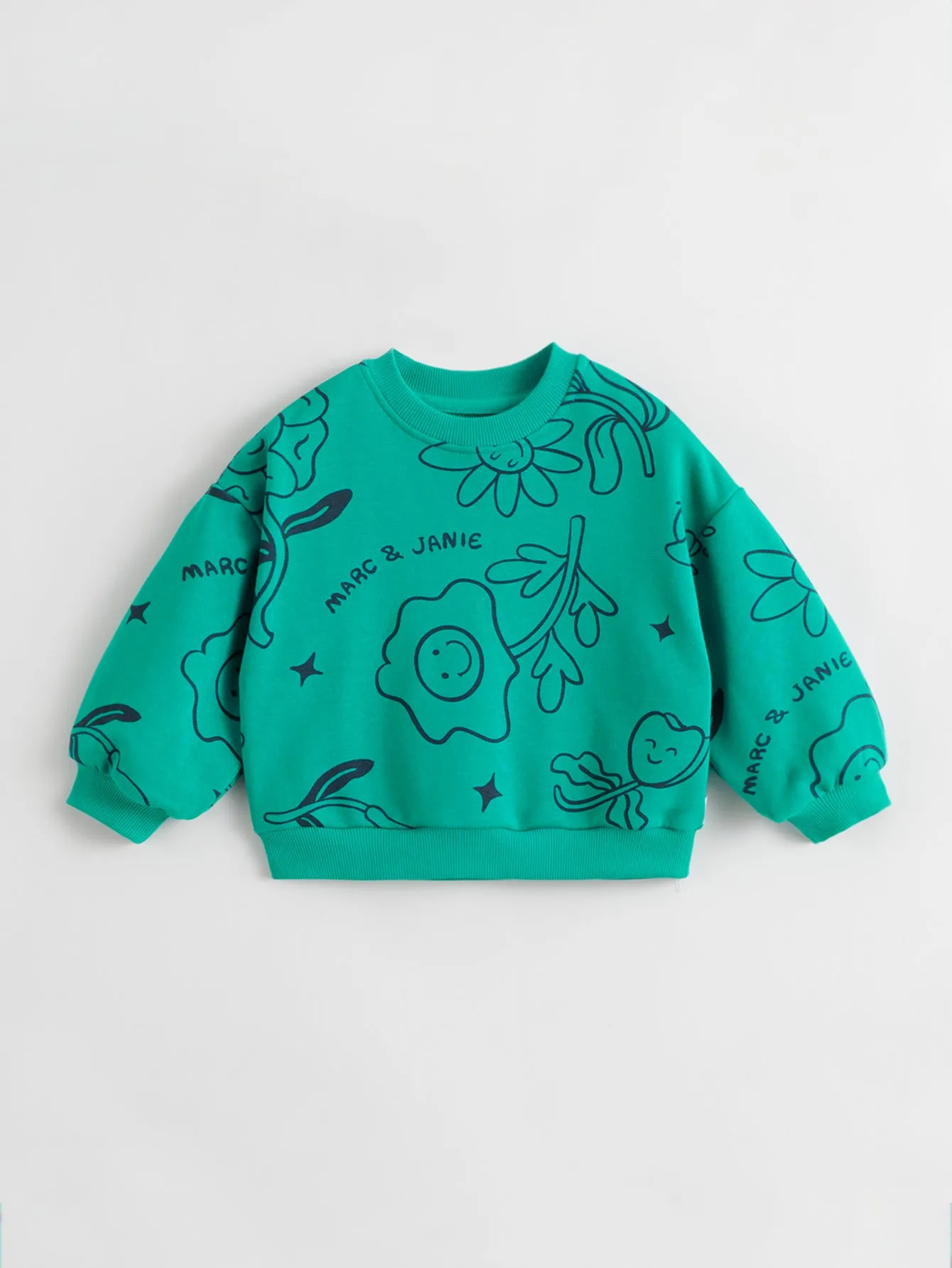 MARC & JANIE Girls Loose Sweatshirt Skirt Sets 231317