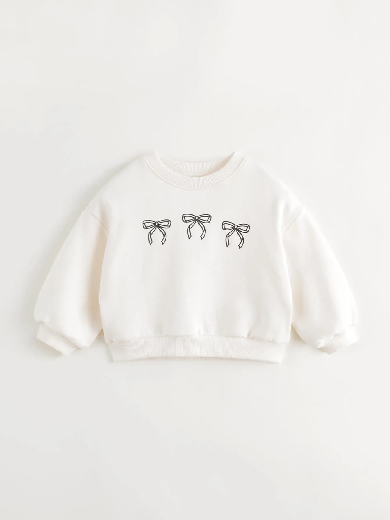 MARC & JANIE Girls Printed Crew Neck Sweatshirt 240972
