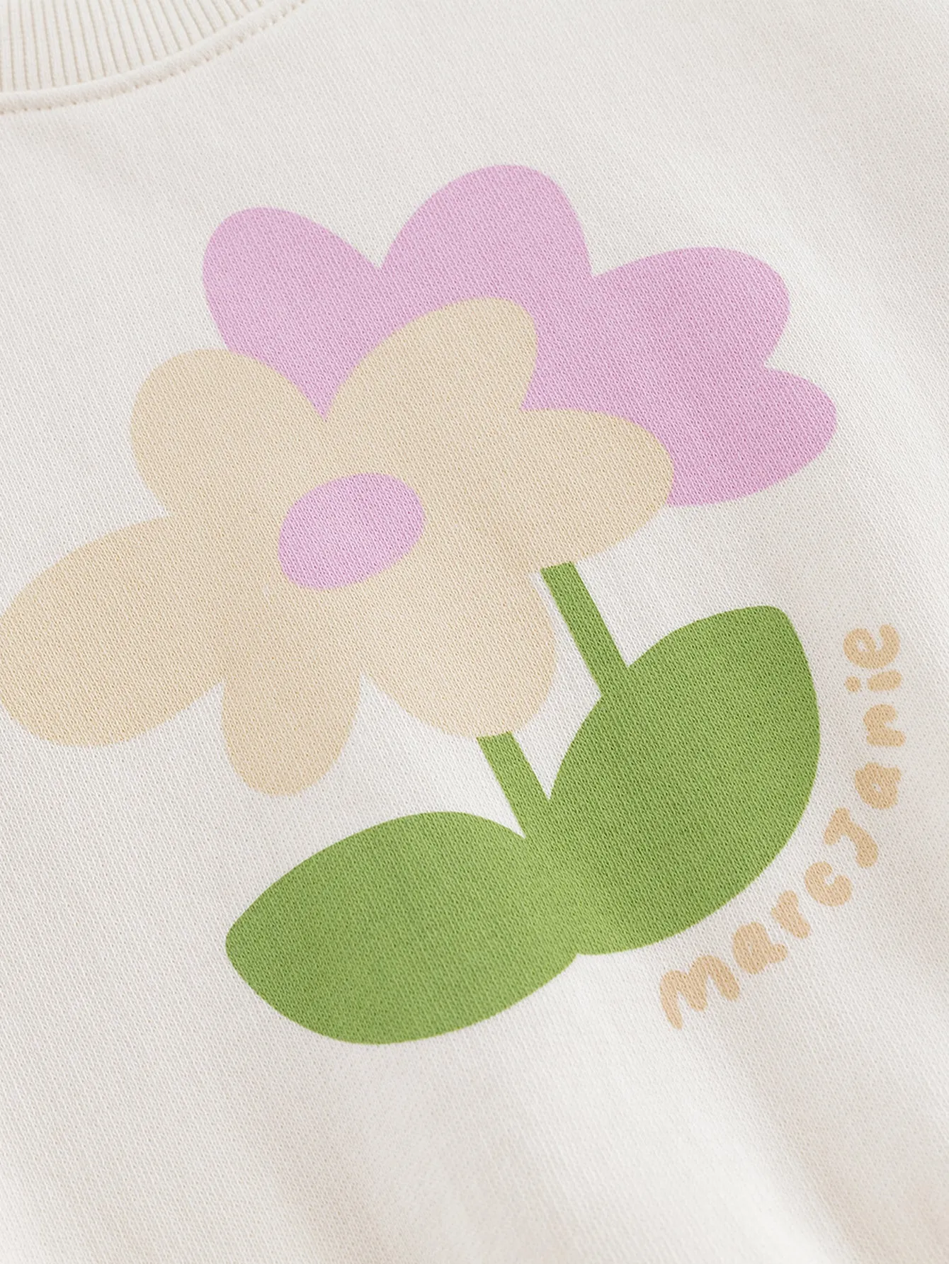 MARC & JANIE Girls Sweet Fun Printed Loose Sweatshirt 240971