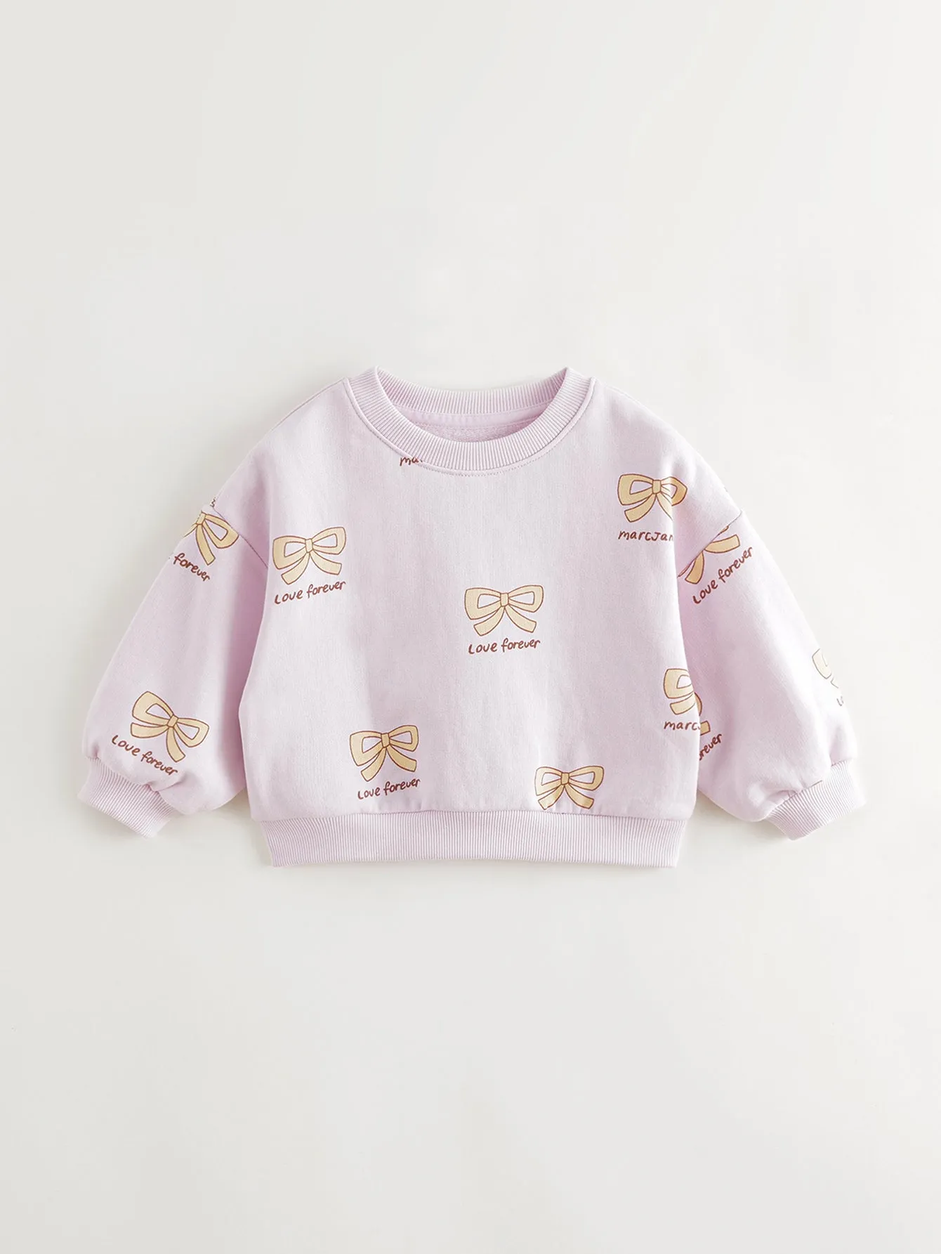 MARC & JANIE Girls Sweet Fun Printed Loose Sweatshirt 240971