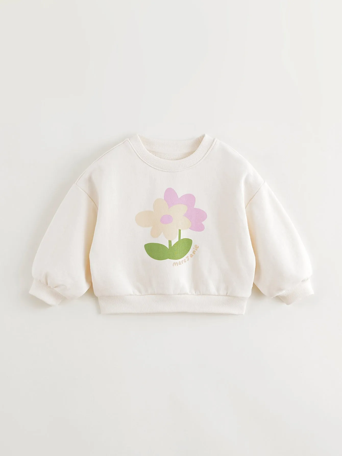 MARC & JANIE Girls Sweet Fun Printed Loose Sweatshirt 240971