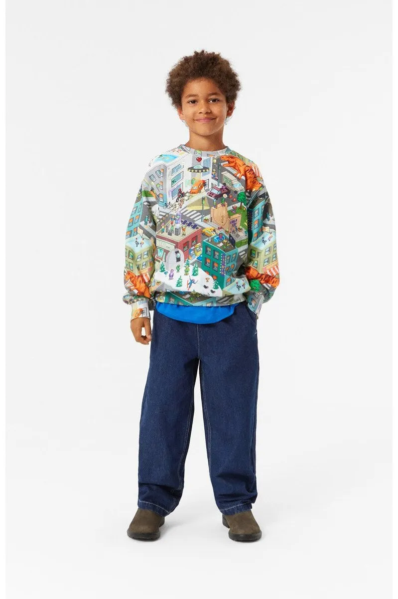Monti pixelhagen sweatshirt