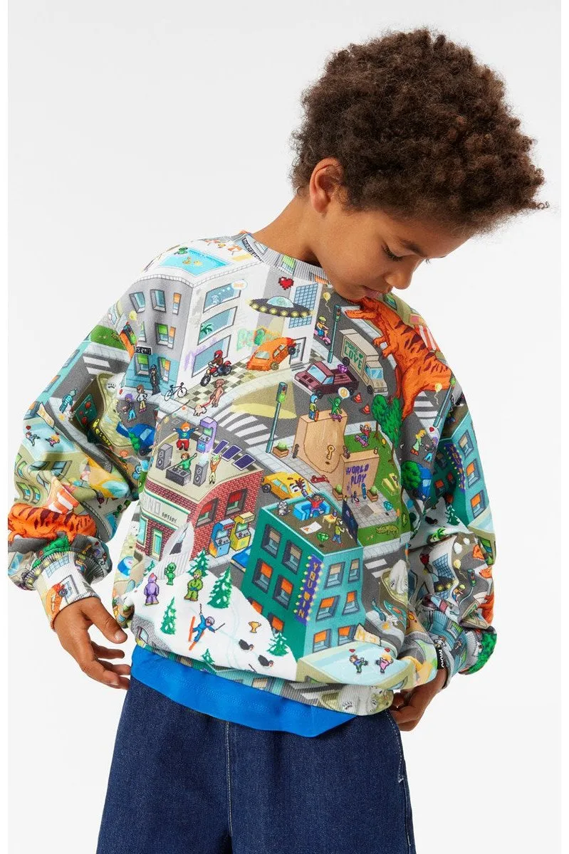 Monti pixelhagen sweatshirt