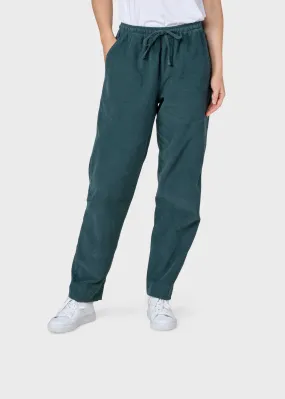 Nicoline corduroy pants - Moss Green