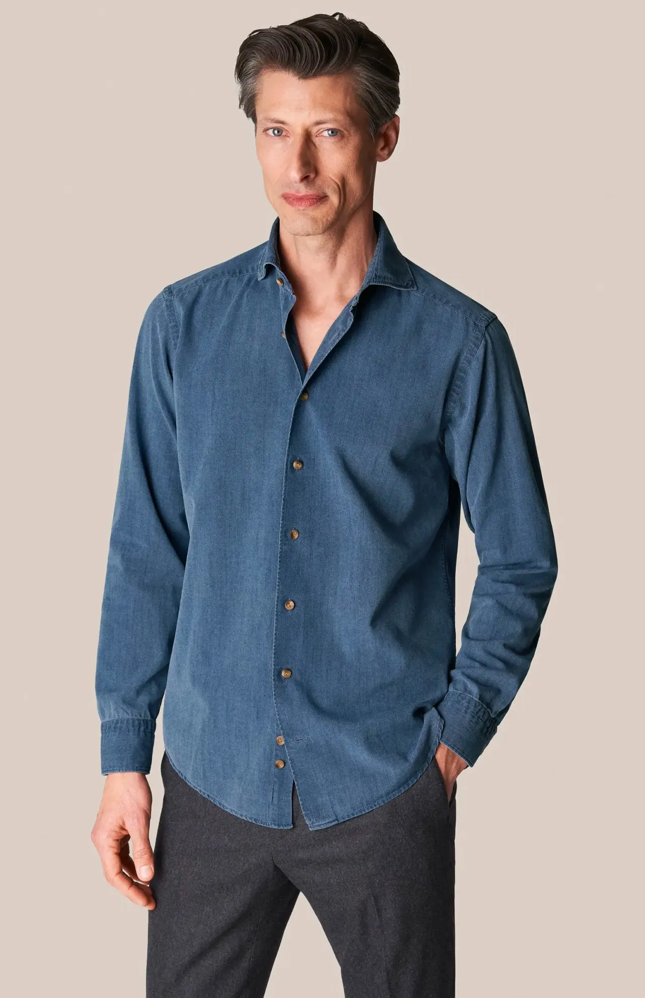 Organic Cotton Denim Shirt