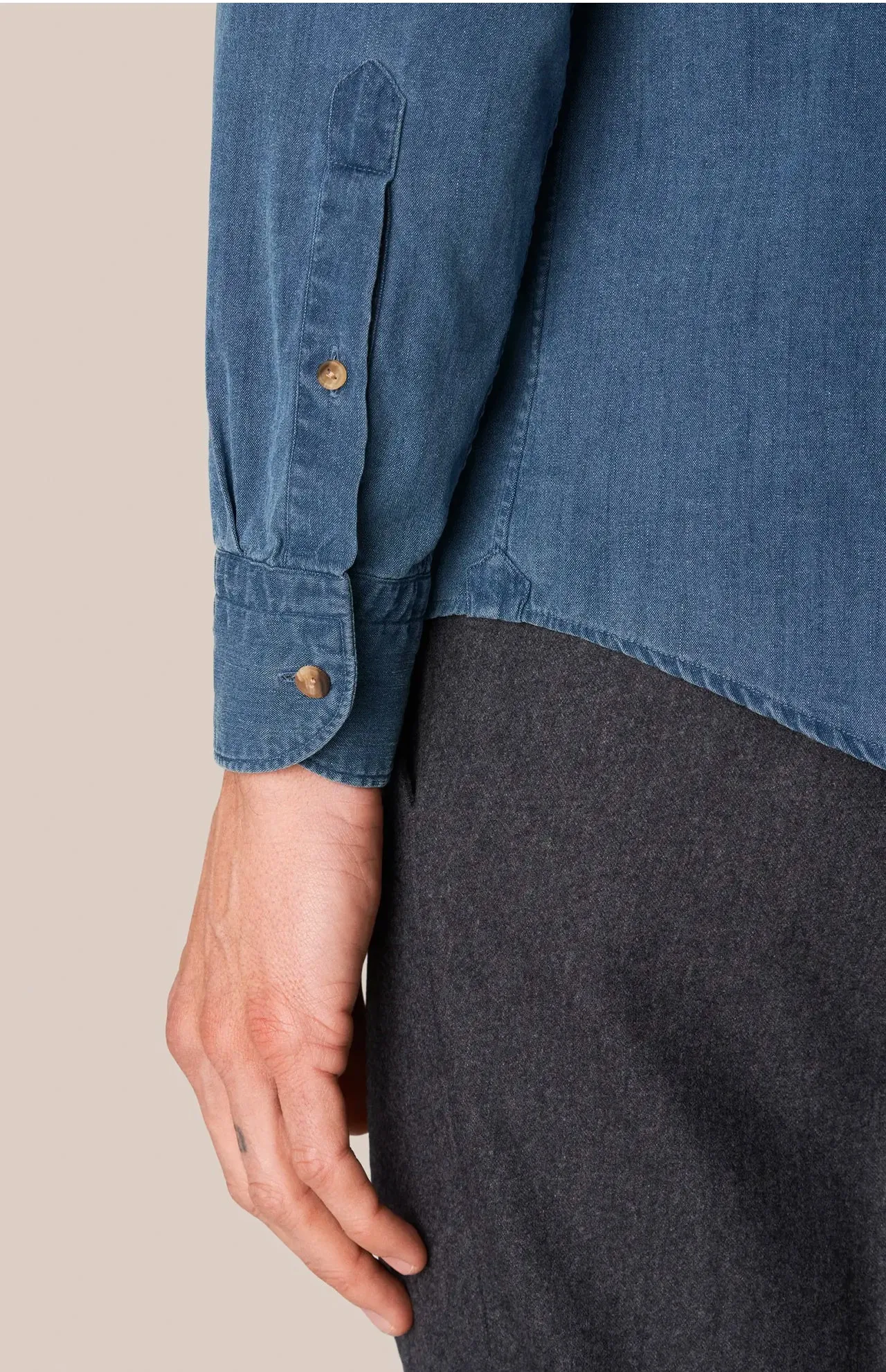 Organic Cotton Denim Shirt