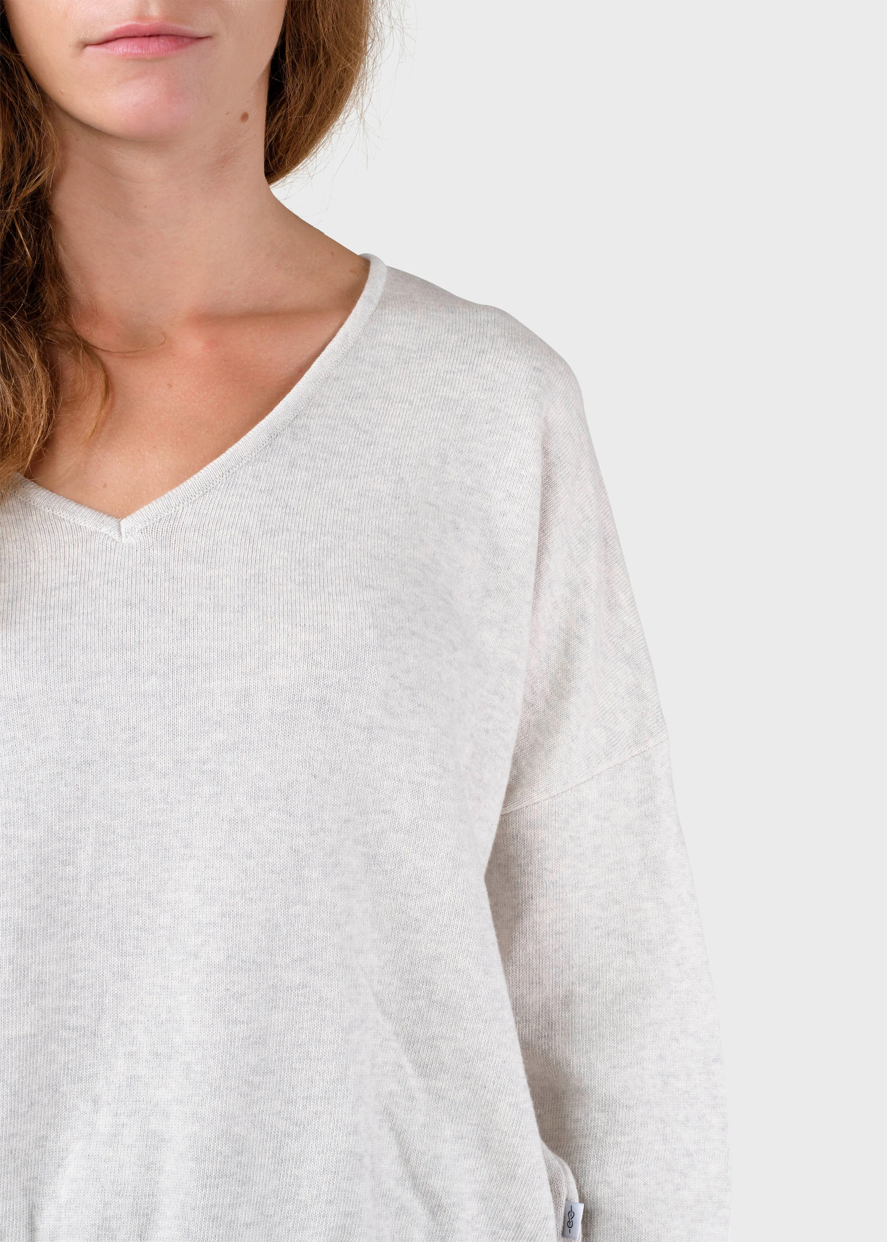 Randi knit - Cream melange