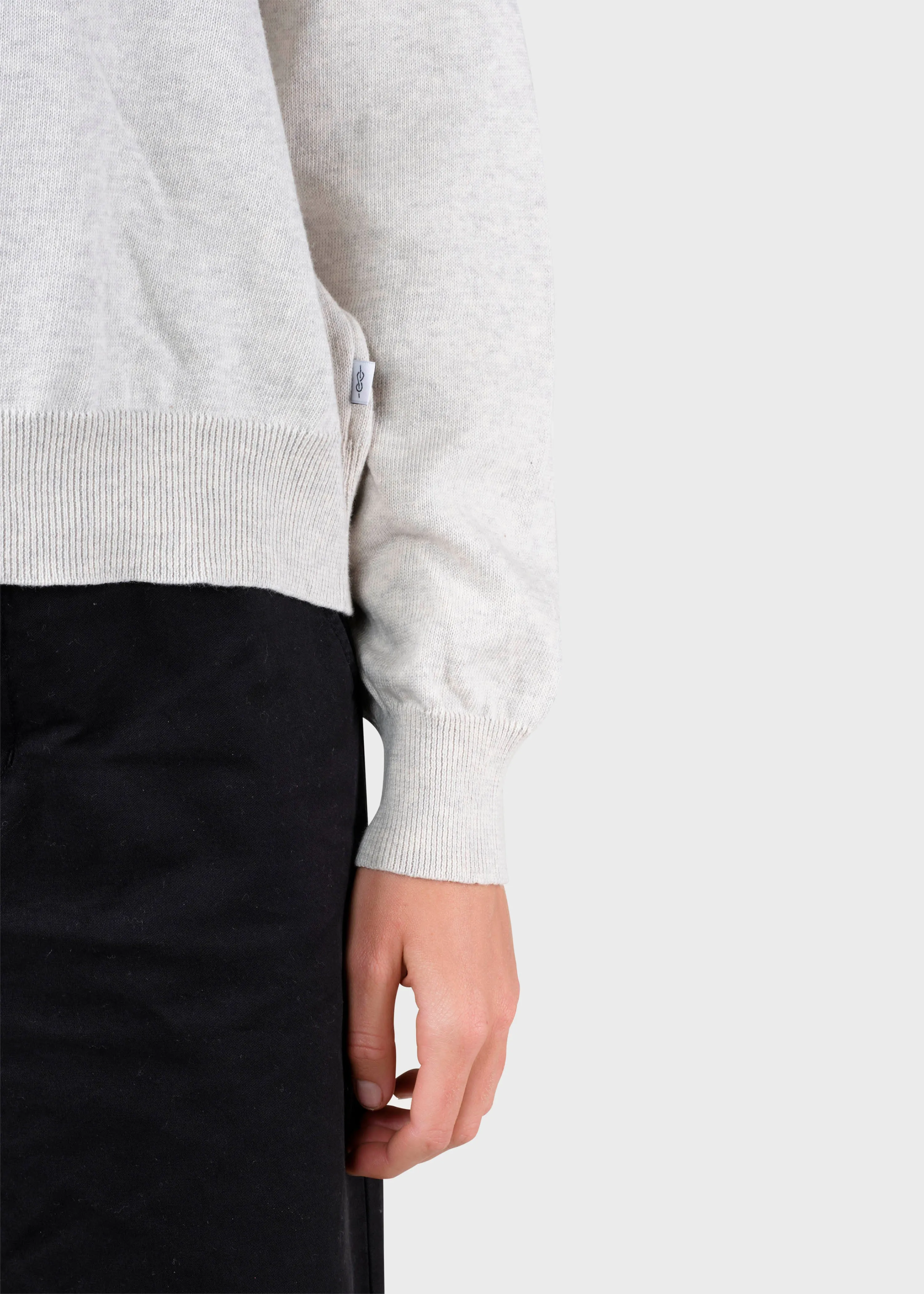 Randi knit - Cream melange