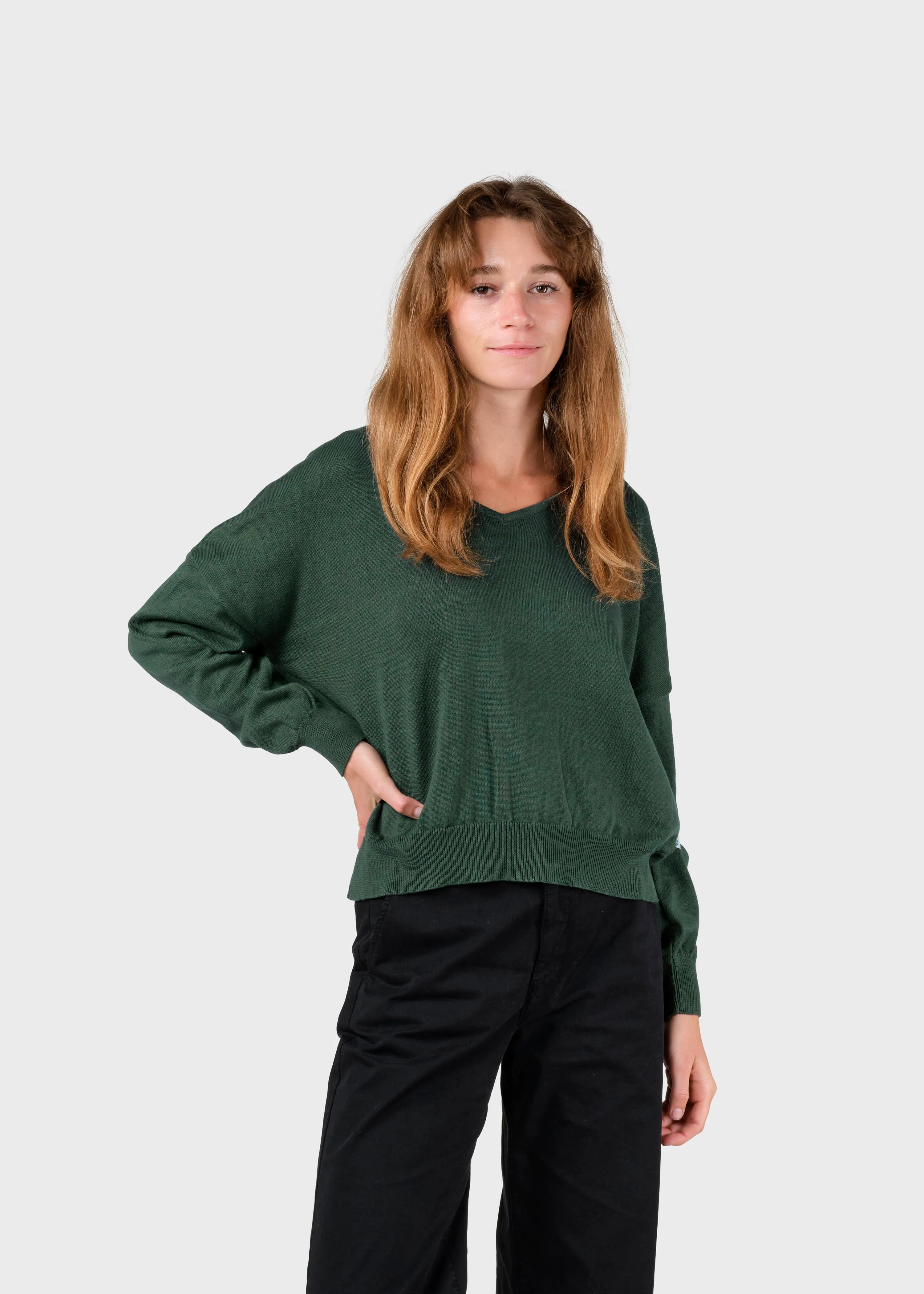 Randi knit - Moss Green