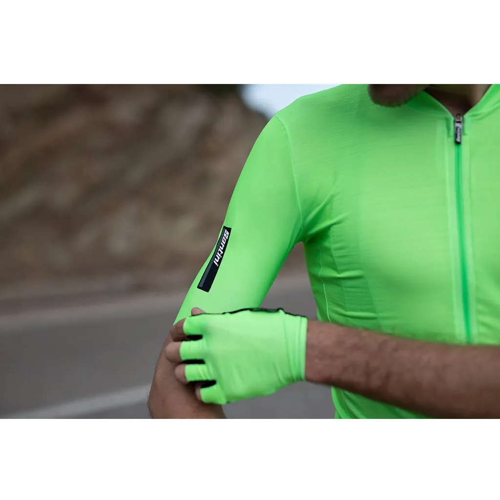 Santini Colore Jersey (Fluo Green)