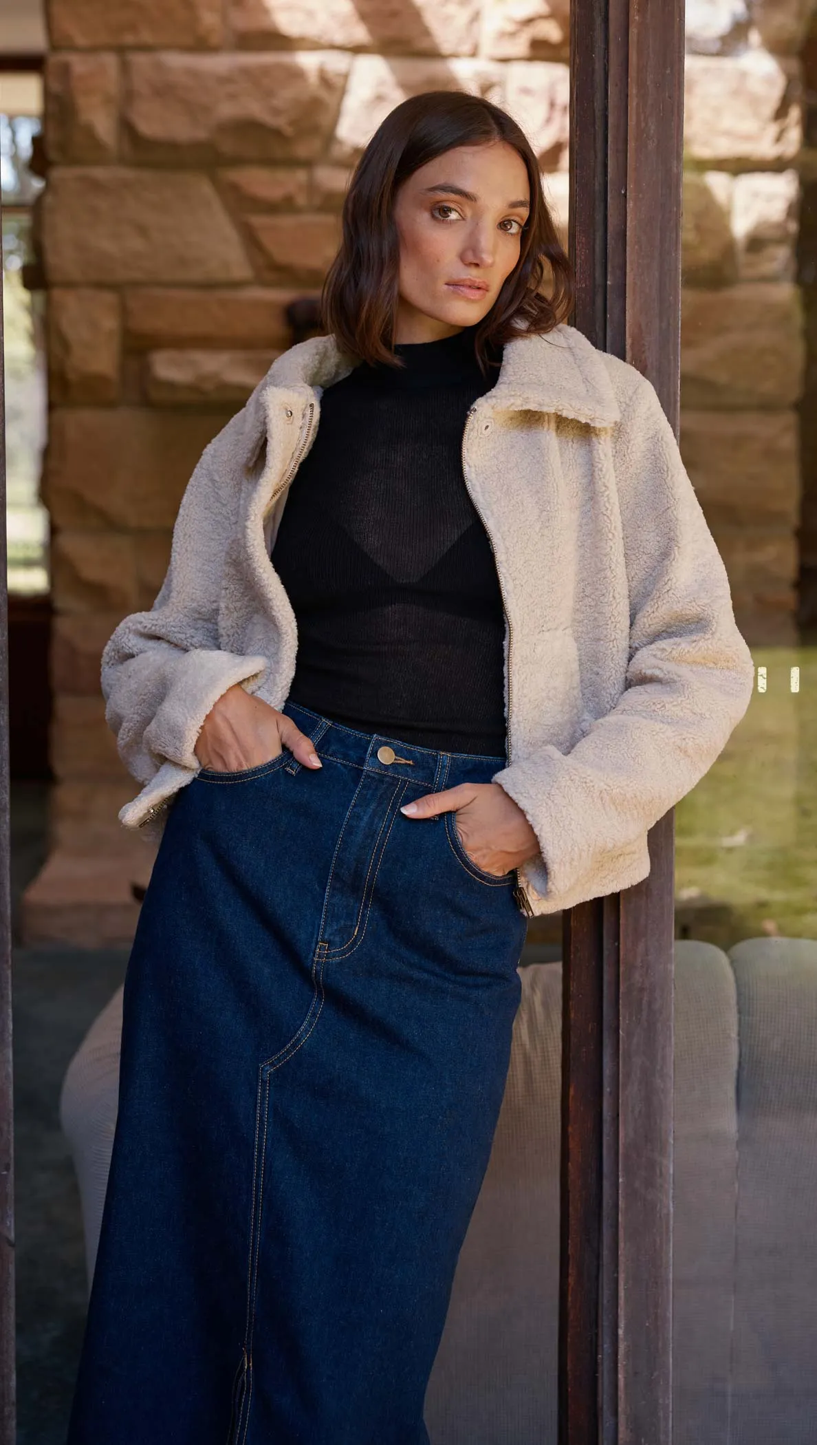 YORK SHERPA JACKET - Extra 15% off